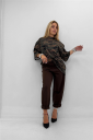 pantalone con elastico in vita weight